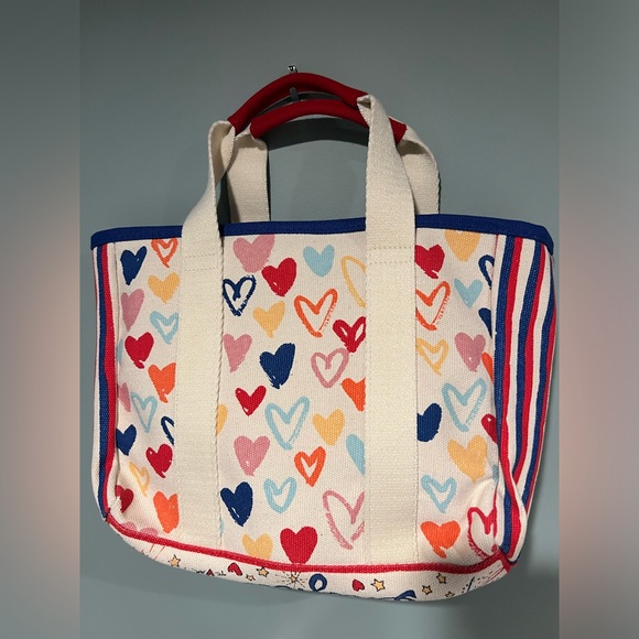 BRIGHTON Red White And You Mini Tote NWOT - Picture 7 of 10